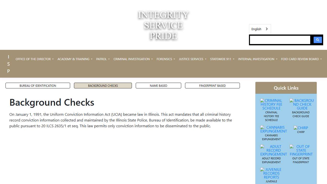 Bureau of Identification